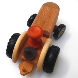 Traktor, Detailbild Draufsicht